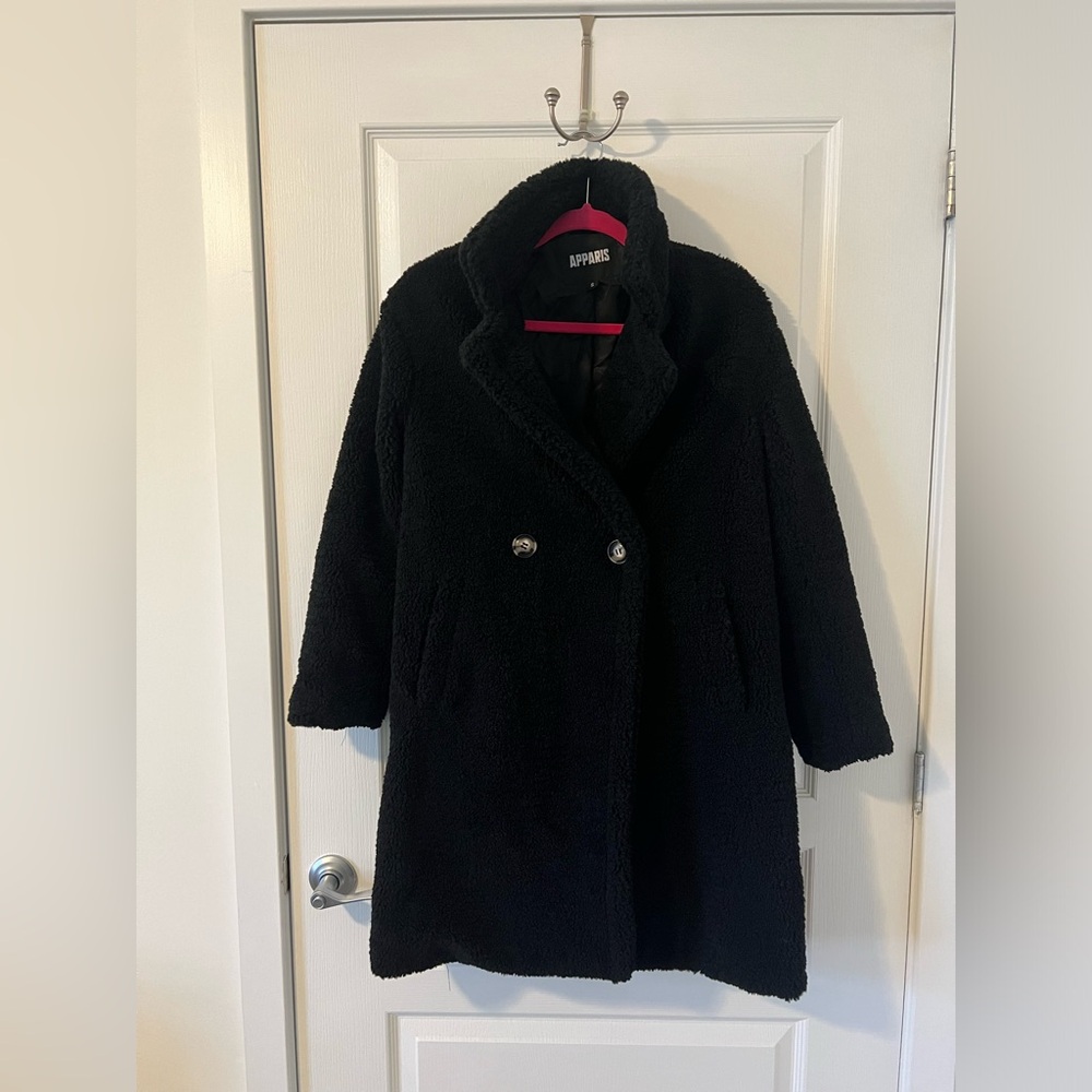 Apparis Anouck Boucle / Teddy Coat - Size Small